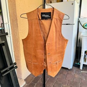 Wilson’s Men’s Suede/leather size 38 brown vest